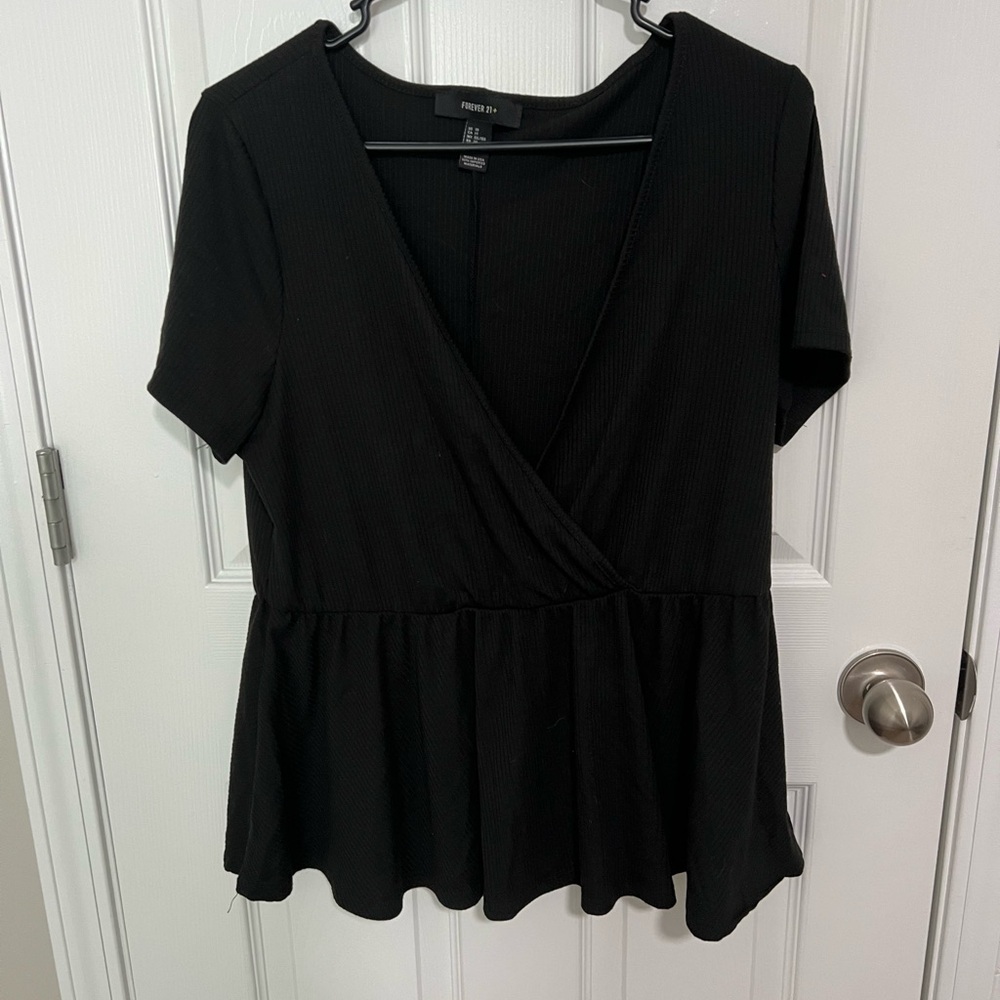 Forever 21 Peplum Top